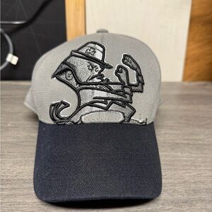 Top of the World Gray and Black Hat